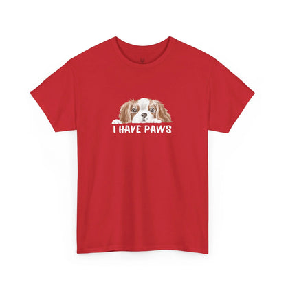 Dog Lover's Unisex Tee - I Have Paws - Wolf Aura Co