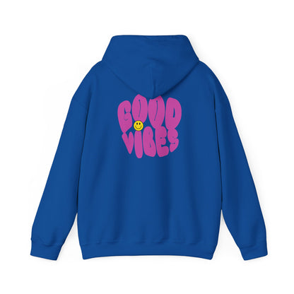 Good Vibes Unisex Hoodie - Cozy Sweatshirt, Casual Wear, Perfect Gift, Everyday Comfort, Trendy Fashion - Wolf Aura Co