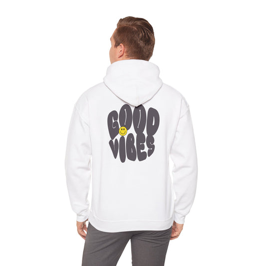 Good Vibes Unisex Hoodie - Cozy Sweatshirt, Casual Wear, Perfect Gift, Everyday Comfort, Trendy Fashion - Wolf Aura Co