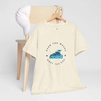 Wave Unisex Tee – Casual Cotton T-Shirt for Everyday Comfort - Wolf Aura Co