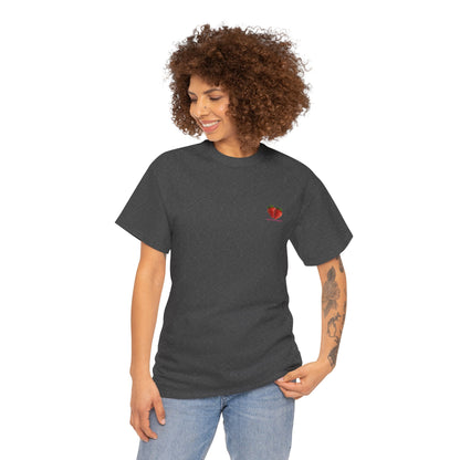 Strawberry Print Casual T-Shirt | Cute Graphic Tee, Everyday Comfort, Fruit-Inspired Fashion - Wolf Aura Co