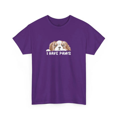 Dog Lover's Unisex Tee - I Have Paws - Wolf Aura Co