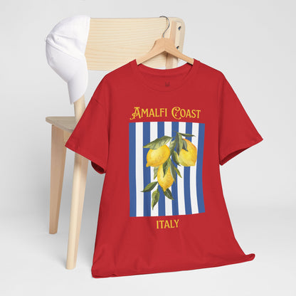 Unisex Amalfi Coast T-Shirt – Casual Coastal Graphic Tee - Wolf Aura Co