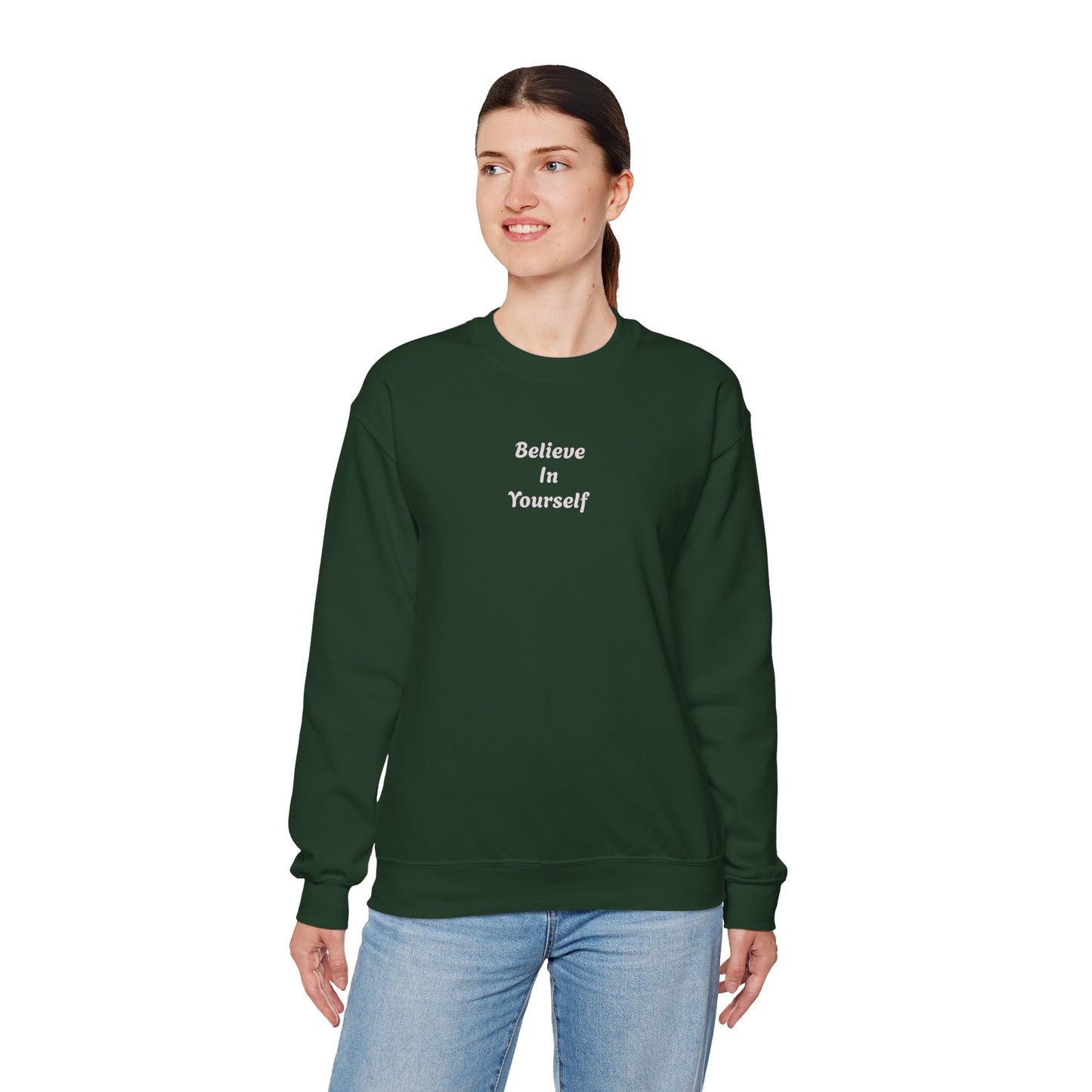Unisex Motivational Hoodie - Believe In Yourself, Motivational Gift, Unisex Casual Wear, Cozy Style, Perfect for Everyday Wear, [...] - Wolf Aura Co