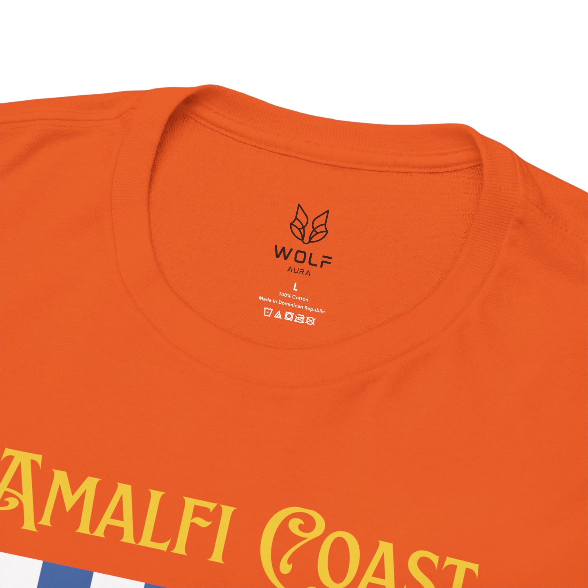 Unisex Amalfi Coast T-Shirt – Casual Coastal Graphic Tee - Wolf Aura Co