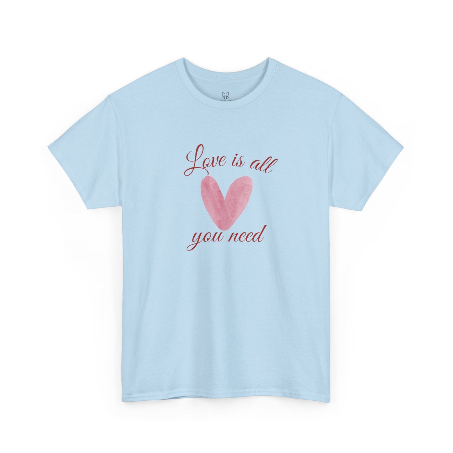Love Is All You Need Heart Tee — Romantic Valentine’s Day T-Shirt
