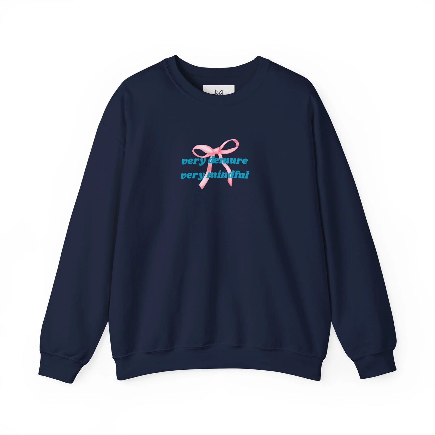 Cute Bow Cotton Sweatshirt – Casual Graphic Tee, Everyday Comfort, Gift for Her