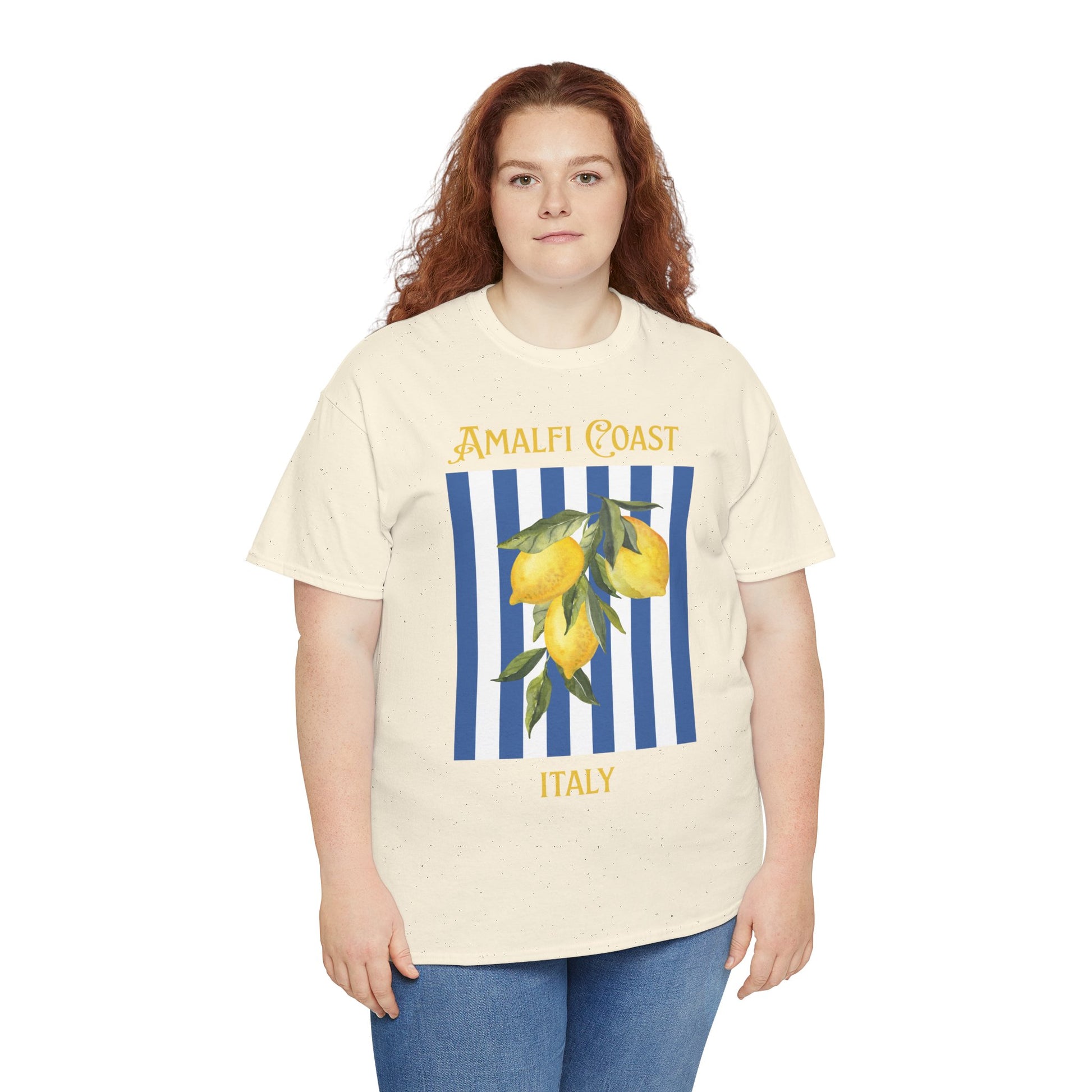Unisex Amalfi Coast T-Shirt – Casual Coastal Graphic Tee - Wolf Aura Co