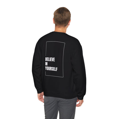 Unisex Motivational Hoodie - Believe In Yourself, Motivational Gift, Unisex Casual Wear, Cozy Style, Perfect for Everyday Wear, [...] - Wolf Aura Co