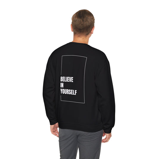 Unisex Motivational Hoodie - Believe In Yourself, Motivational Gift, Unisex Casual Wear, Cozy Style, Perfect for Everyday Wear, [...] - Wolf Aura Co