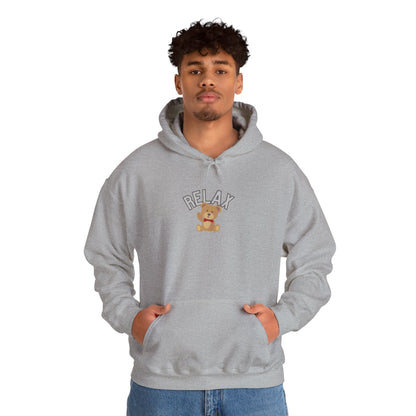 Teddy Bear Graphic Hoodie – Relaxation Sweatshirt for Men & Women - Wolf Aura Co
