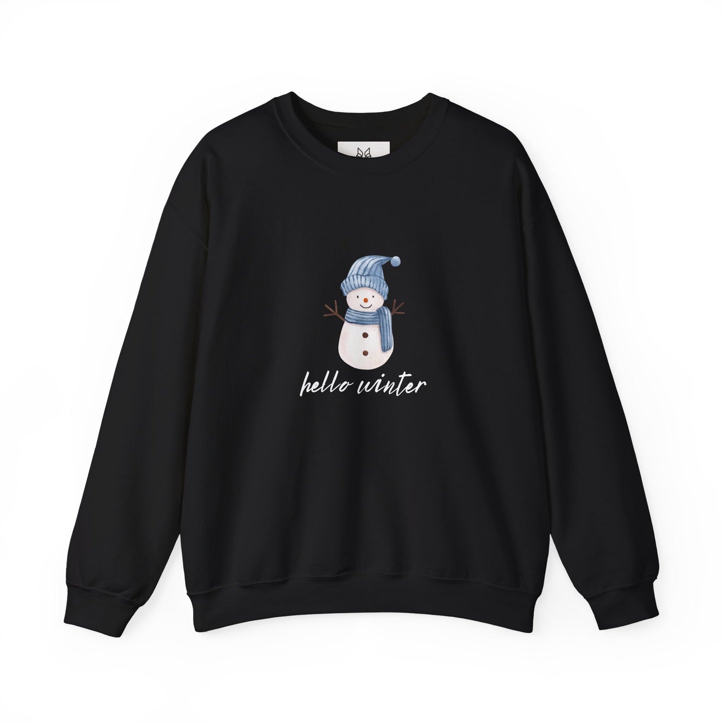 Let It Snow Sweatshirt – Cozy Winter Snowman Crewneck | Soft Cotton-Poly Winter Sweater
