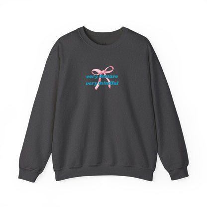 Very Demure, Very Mindful Print Sweatshirt – Cozy & Chic - Wolf Aura Co