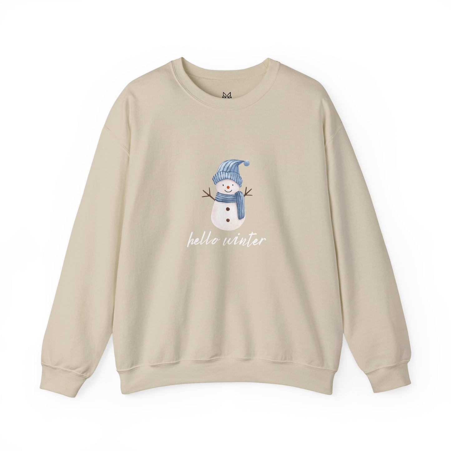 Let It Snow Sweatshirt – Cozy Winter Snowman Crewneck | Soft Cotton-Poly Winter Sweater
