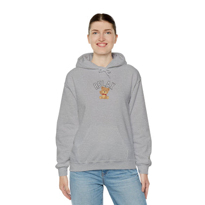 Teddy Bear Graphic Hoodie – Relaxation Sweatshirt for Men & Women - Wolf Aura Co