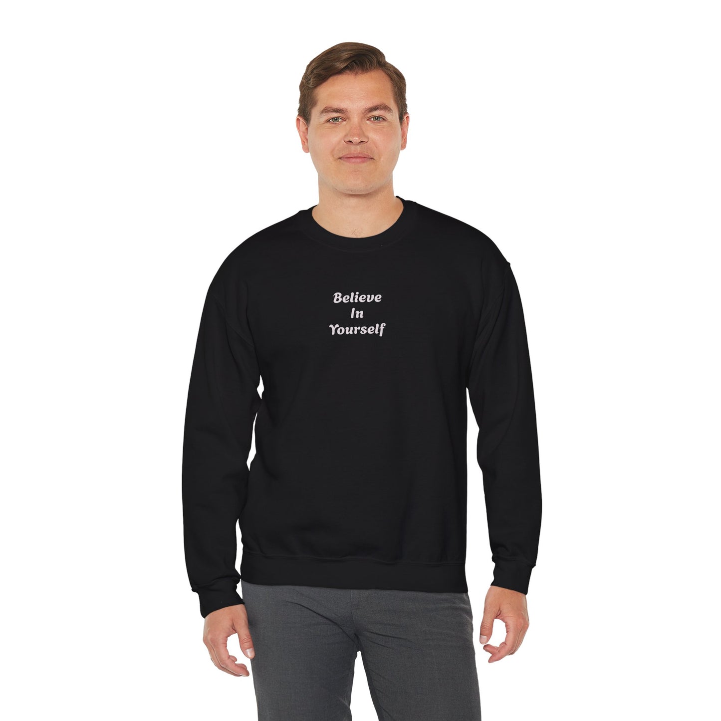 Unisex Motivational Hoodie - Believe In Yourself, Motivational Gift, Unisex Casual Wear, Cozy Style, Perfect for Everyday Wear, [...] - Wolf Aura Co