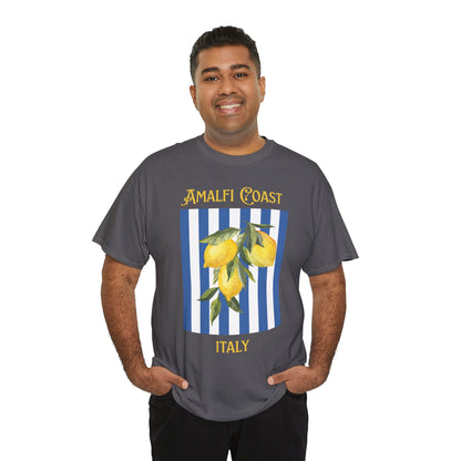Unisex Amalfi Coast T-Shirt – Casual Coastal Graphic Tee - Wolf Aura Co