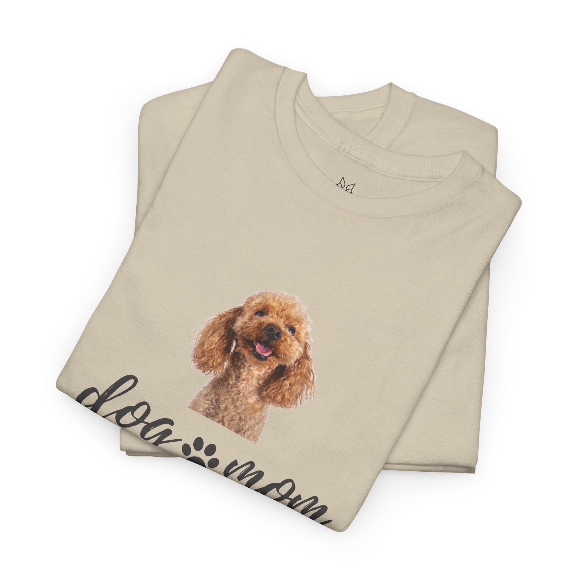 Dog Print Cotton T-Shirt – Cute Casual Tee for Dog Moms | Gift for Dog Lovers, Everyday Comfort, Pet Parent Apparel - Wolf Aura Co