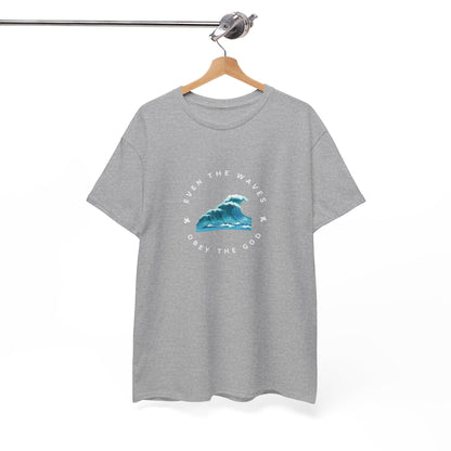 Wave Unisex Tee – Casual Cotton T-Shirt for Everyday Comfort - Wolf Aura Co