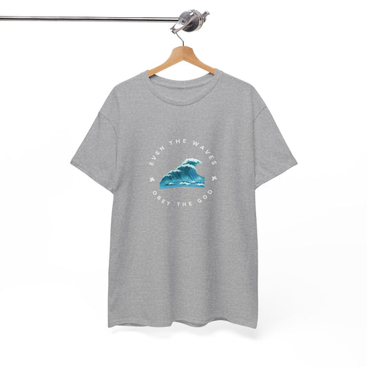 Wave Unisex Tee – Casual Cotton T-Shirt for Everyday Comfort - Wolf Aura Co