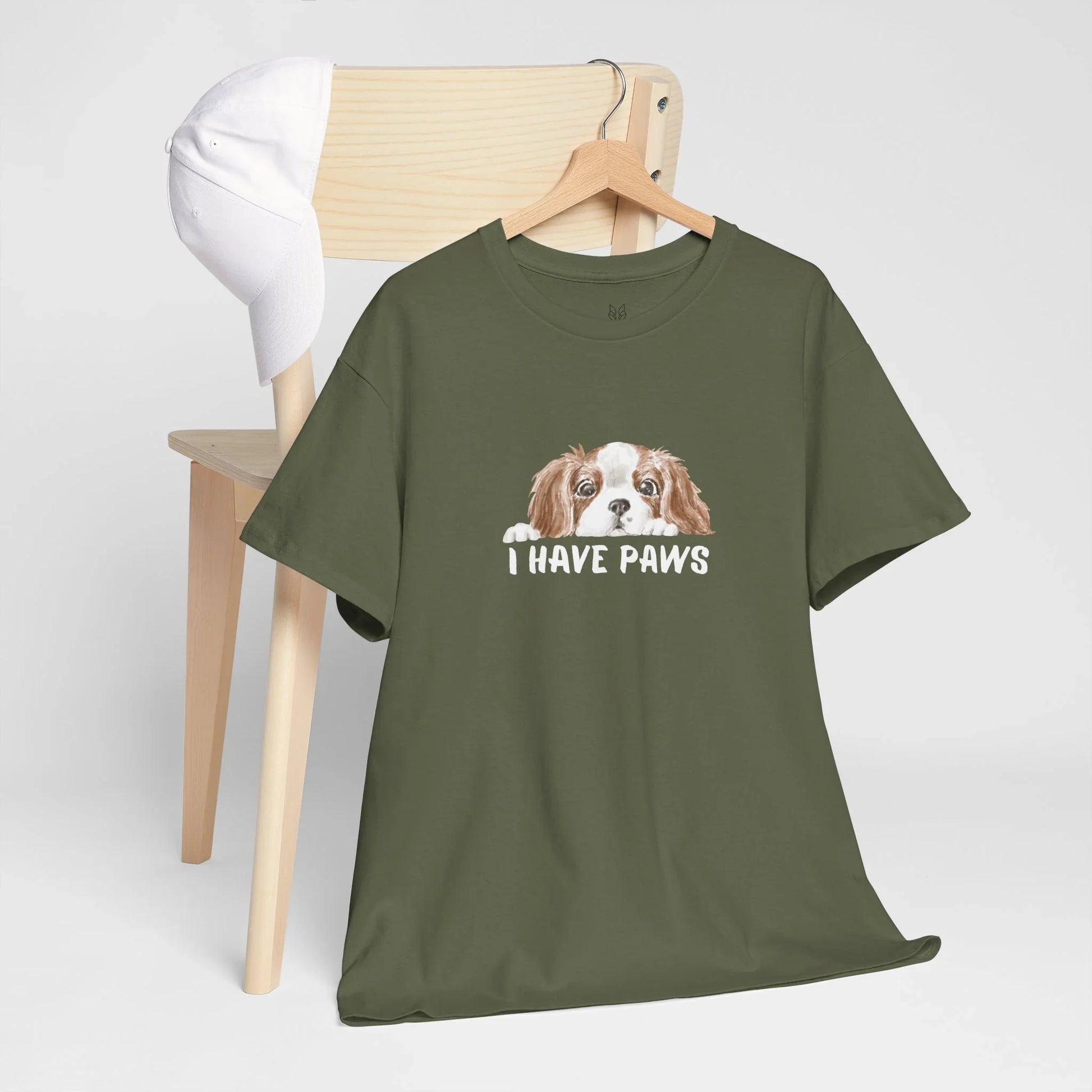 Dog Lover's Unisex Tee - I Have Paws - Wolf Aura Co