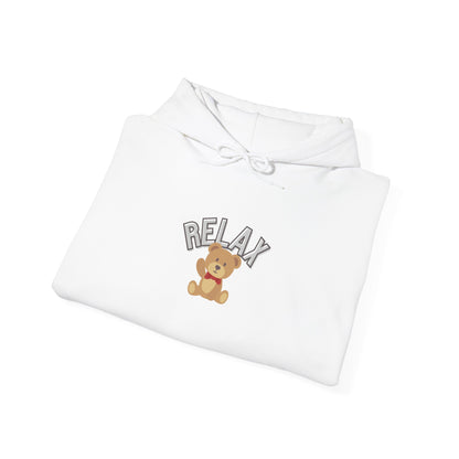 Teddy Bear Graphic Hoodie – Relaxation Sweatshirt for Men & Women - Wolf Aura Co