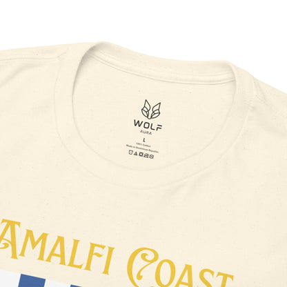 Unisex Amalfi Coast T-Shirt – Casual Coastal Graphic Tee - Wolf Aura Co