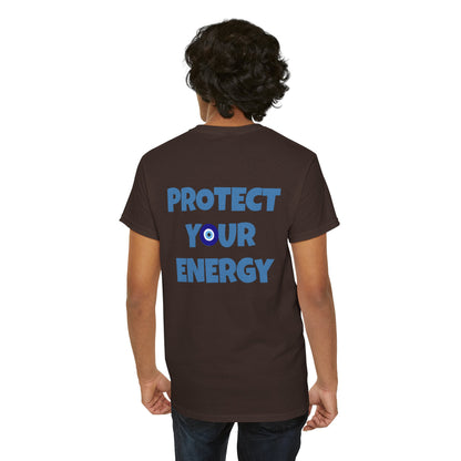 Evil Eye Graphic Tee – Unisex Casual Cotton T-Shirt | Protect Your Energy Shirt, Positive Vibes Apparel, Spiritual Gift - Wolf Aura Co