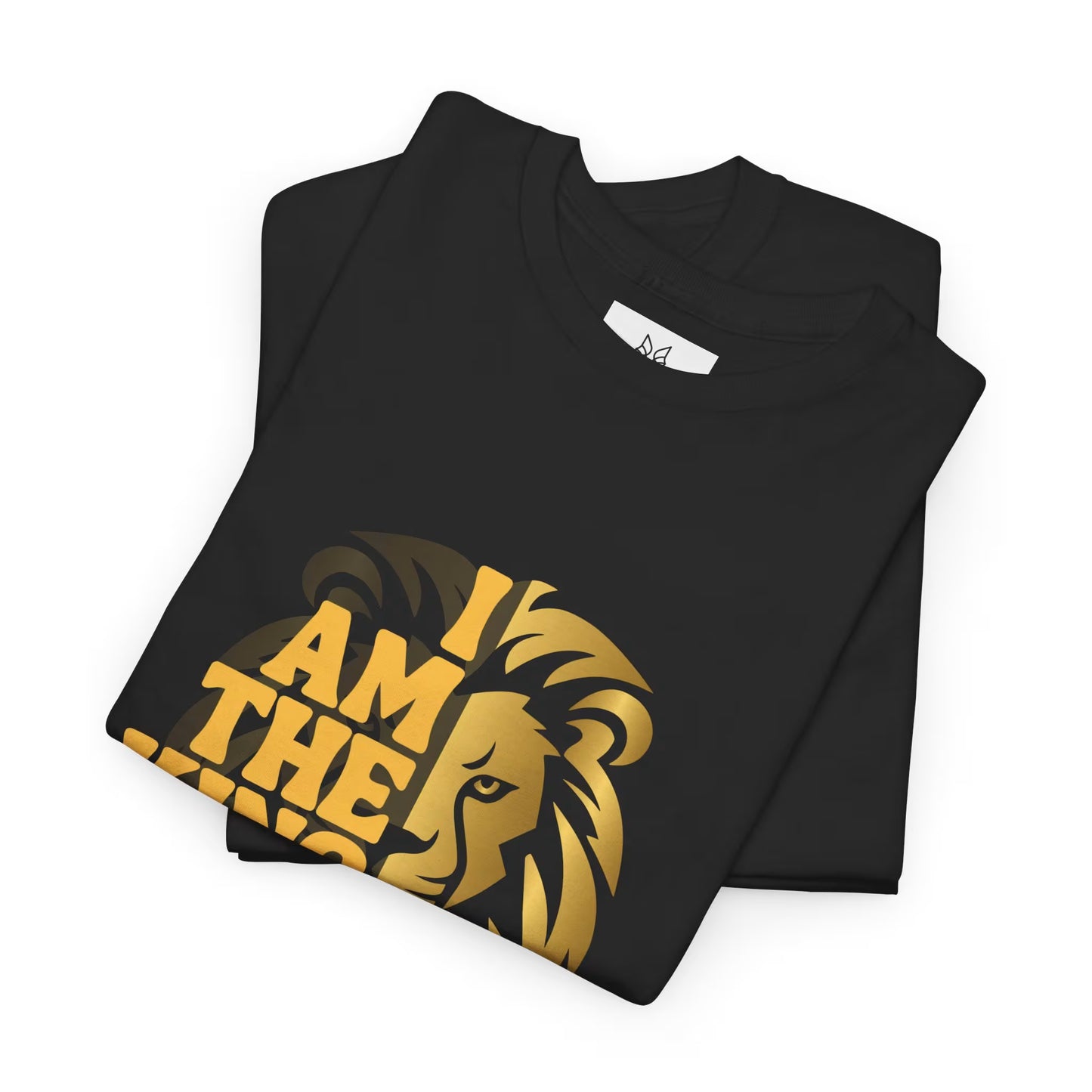Lion Print Cotton T-Shirt – Fierce Graphic Tee, Casual Everyday Wear, Animal Lover Gift